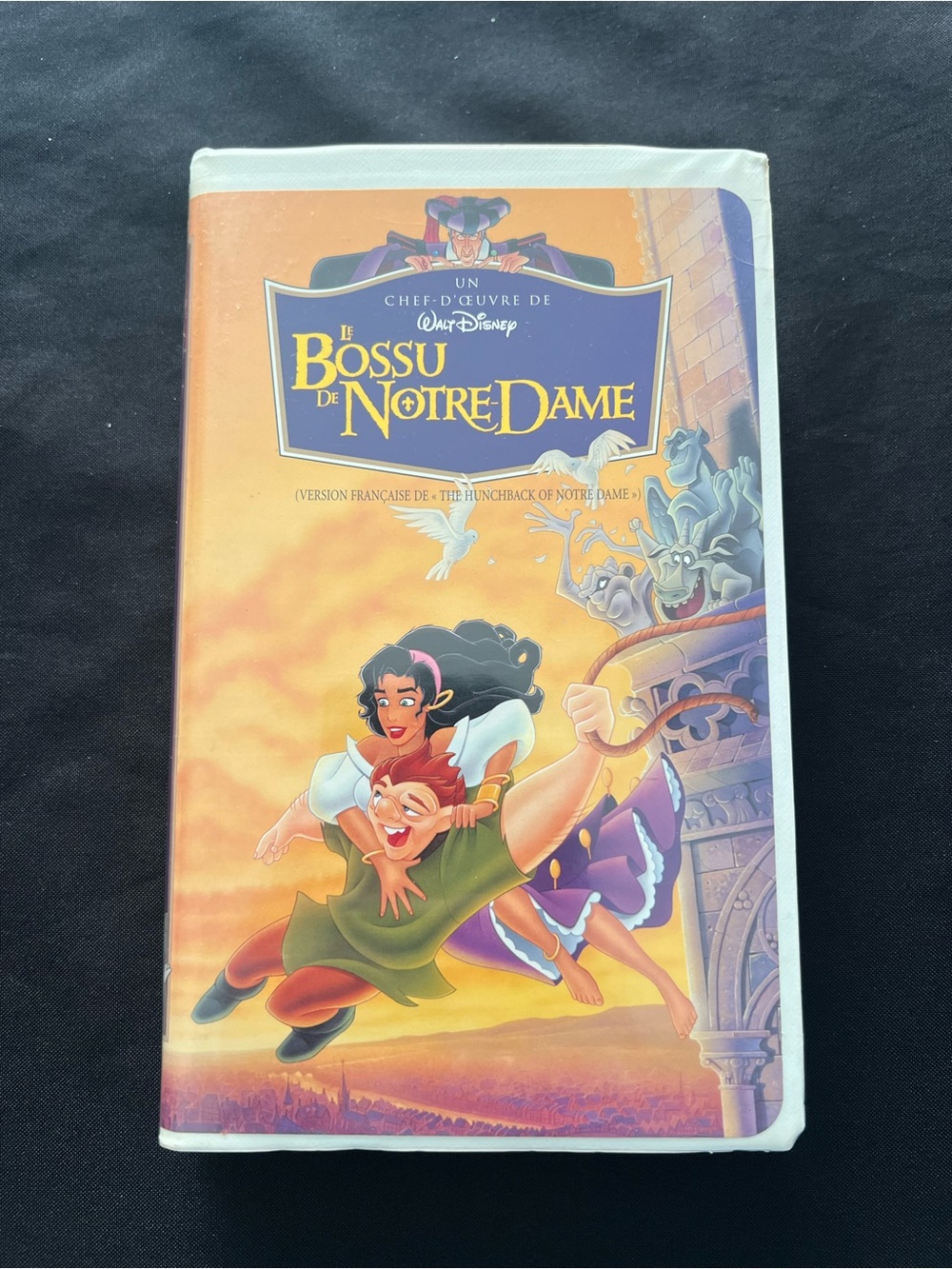 Le Bossu De Notre-Dame Disney Masterpiece VHS French Clamshell Hunchback